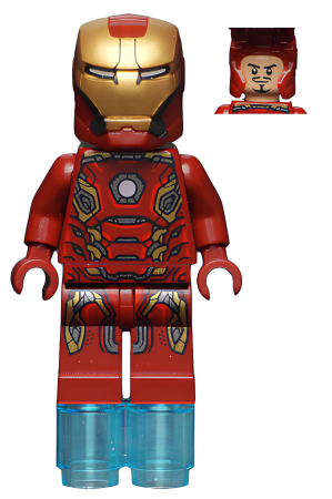 Минифигурка Lego Super Heroes Iron Man - Mark 45 Armor sh164 U